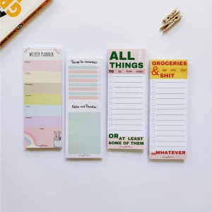Bundle of 4-Memopad Planners