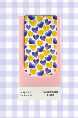 Bluey Hearts magnetic Bookmark