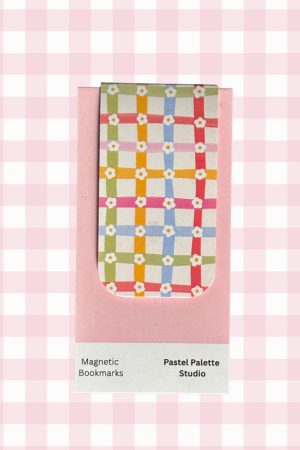Rainbow Daisy magnetic Bookmark