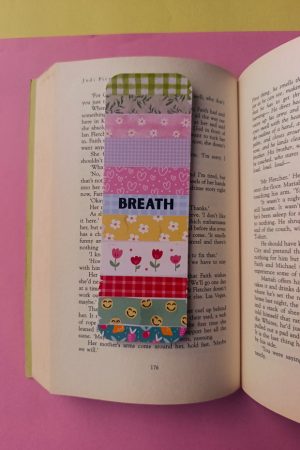 Breathe Washi Tape Classic Bookmark