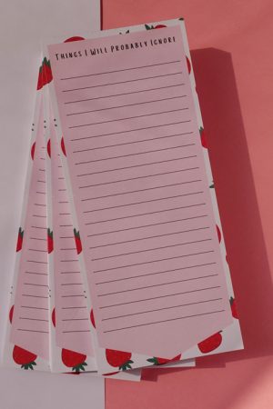 Things I'll Probably Ignore Memo Pad